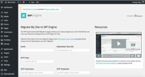 WP Engine Migration Plugin