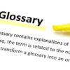 web design glossary